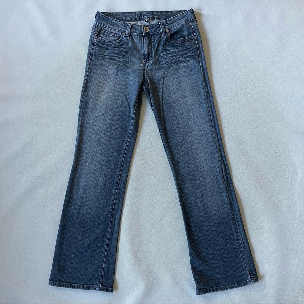 Y2K Common Genes Low Rise Denim Bootcut Jeans Women’s Size 6